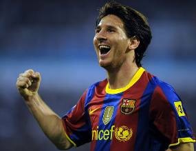 Messi Bahagia di Barca