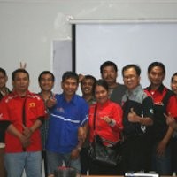 Komunitas Honda Belah Jalanan Danau Toba