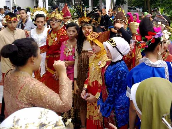 Peringatan Sumpah Pemuda di Tugu Proklamasi
