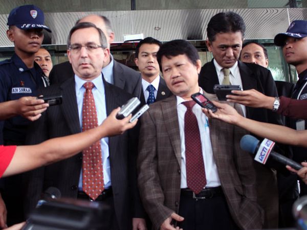 Dubes AS Datangi KPK