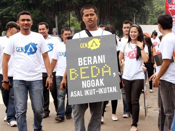 Aksi Simpati di Hari Sumpah Pemuda