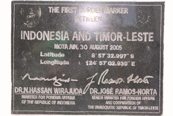 Melepas kangen di Jembatan Air Mata antara RI-Timor Leste