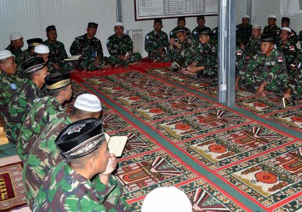 Indobatt Gelar Doa Bersama Untuk Indonesia