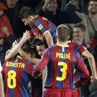 Messi-Villa Antar Barca Lipat Sevilla