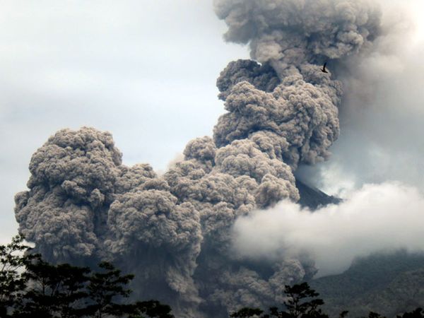 Erupsi Merapi Dari Klaten