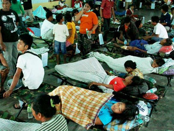 Pengungsi Mentawai di Dusun Muntai