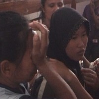 Rubiyatun Akhirnya Bertemu Ibunya di Pengungsian