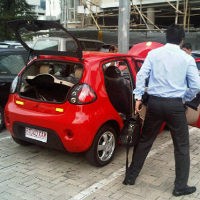 Geely Panda Tertangkap Kamera di Jakarta