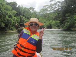 Bambu Rafting  : 2 Jam Bermain dengan Arus Sungai Amandit