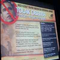 HTI Tolak Kedatangan Obama ke Indonesia