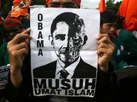 Demo Tolak Kedatangan Obama
