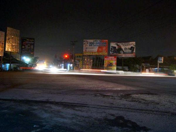 Hujan Abu Guyur Yogyakarta