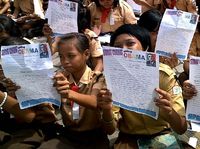Siswa SMP Kirim Surat untuk Obama