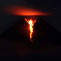  Volume Letusan Merapi Masih Jauh dari Letusan Krakatau 