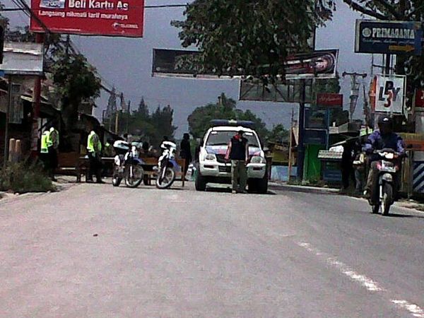 Jalan Kaliurang Ditutup