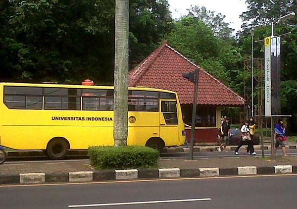 H-1 Kunjungan Obama, Kampus UI Sepi
