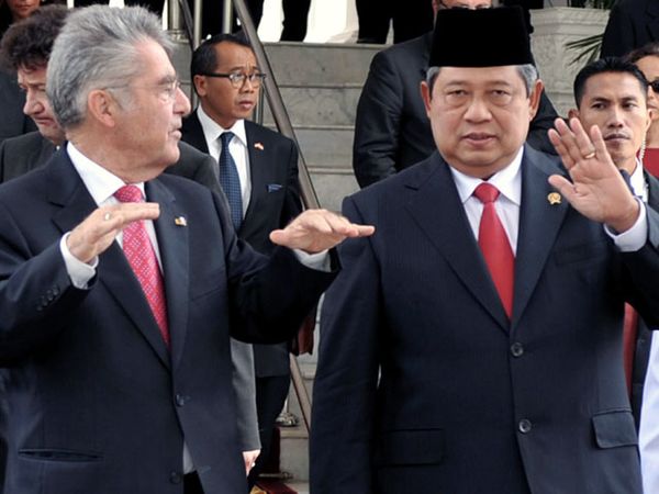 SBY Bertemu Presiden Austria
