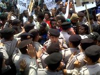 Mahasiswa Papua Tuntut Freeport Ditutup