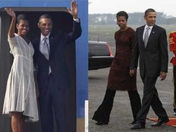 Dari India ke Indonesia, Michelle Obama Ganti Gaya