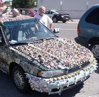 Subaru Berbalut Bungkus Odol