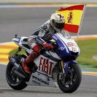 Helm Emas Bertabur Swarovski Jorge Lorenzo