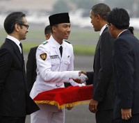 Sambut Obama di Halim, Anggota Paskibraka Grogi