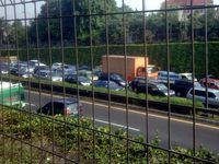Obama Melintas, Ruas Tol JORR Macet