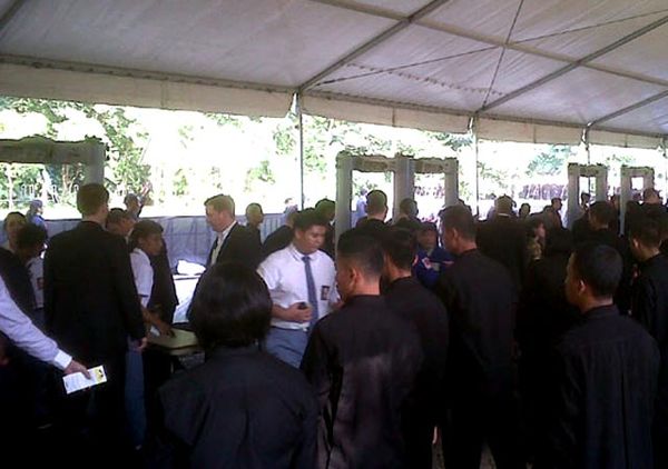 Tamu Undangan Pidato Obama Diperiksa Berlapis