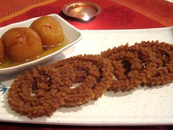 Chakali, Camilan di hari Deepavali