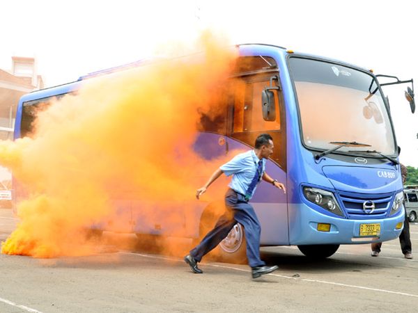 Bus Emergency Drill