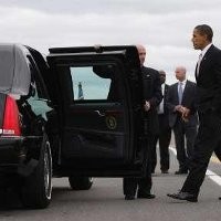 Wah, Limusin Obama Berdebu