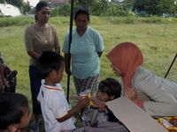 Sekolah Alam untuk Pengungsi Merapi