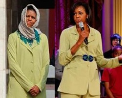 Versi Lain Busana Istiqlal Michelle Obama