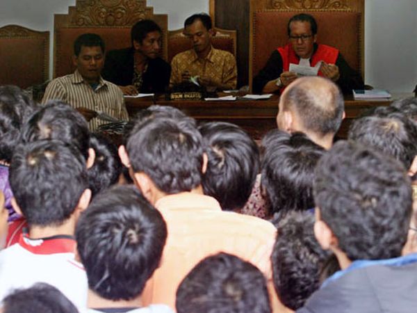 Terjaring Operasi Zebra Pemotor Padati PN Jaksel