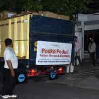 Bantuan Pembaca detikSurabaya untuk Merapi & Mentawai Diberangkatkan