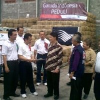 Garuda Indonesia Beri Bantuan Untuk Korban Merapi