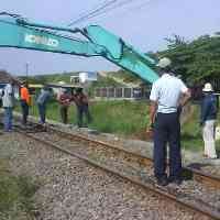 Jalur Rel Ambles di Porong Tak Berdampak Perjalanan KA