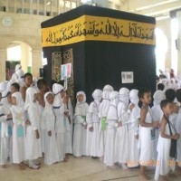 500 Siswa KB/TK se Kecamatan Mulyorejo Manasik Haji