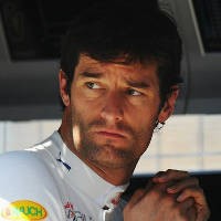 Webber Sampai Chequered Flag Berkibar