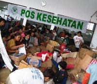 Pengungsi Merapi di Maguwoharjo Gelar Salat Id 16 & 17 November