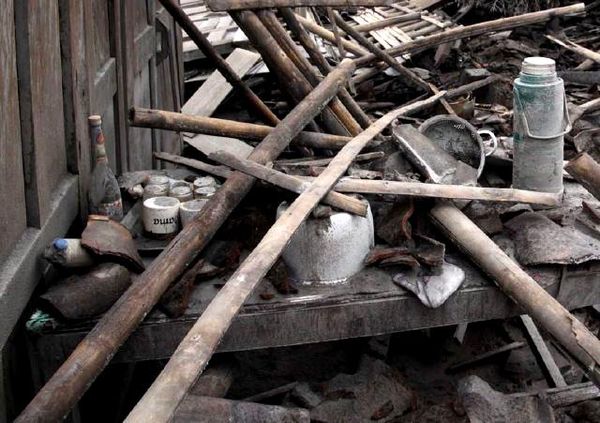 Yang Tersisa di Rumah Korban Merapi