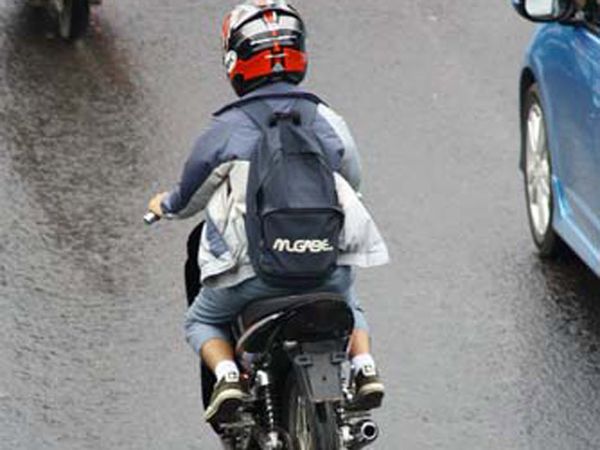 Motor Tanpa Plat Nomor Marak di Bandung