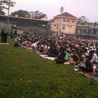 Seribu Lebih Umat Muhammadiyah Hadiri Shalat Id di Lodaya