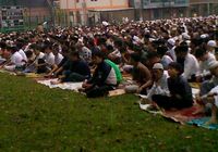 Salat Idul Adha di Lodaya