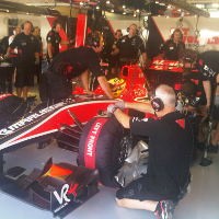 Rio Haryanto Lahap 21 Lap di Yas Marina 