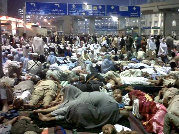 Jamaah Haji Mabit di Mina