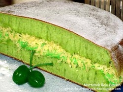 Resep Kue: Martabak Bolu Pandan
