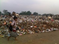 Warga Pinang Ranti Keluhkan Bau Menyengat Akibat Gunungan Sampah 