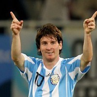 Pertama untuk Messi dan Argentina