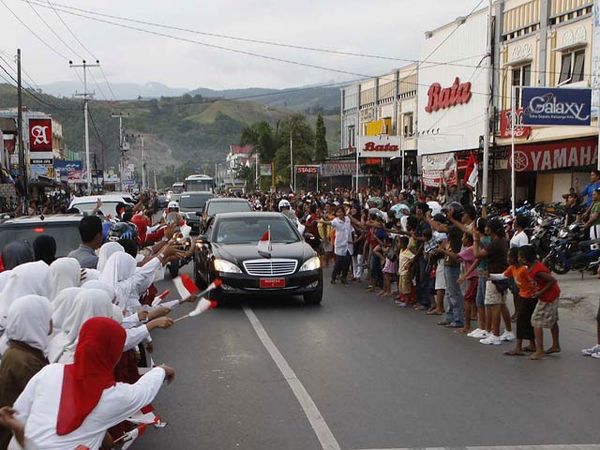 SBY Tiba di Papua